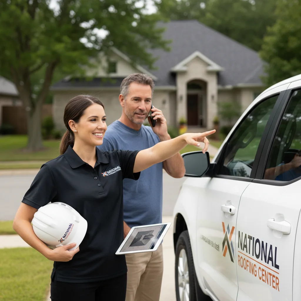 National Roofing Center customer support in Forney
